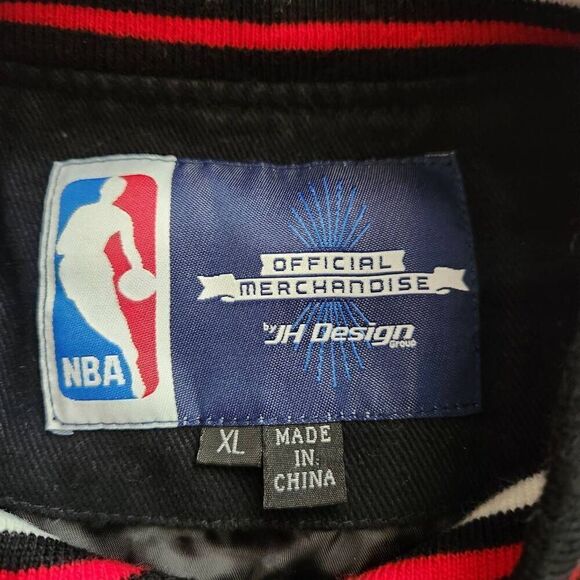 Vintage Jacket Mens XL Jeff Hamilton JH NBA Chicago Bulls 90s Air Michael Jordan - Picture 3 of 6